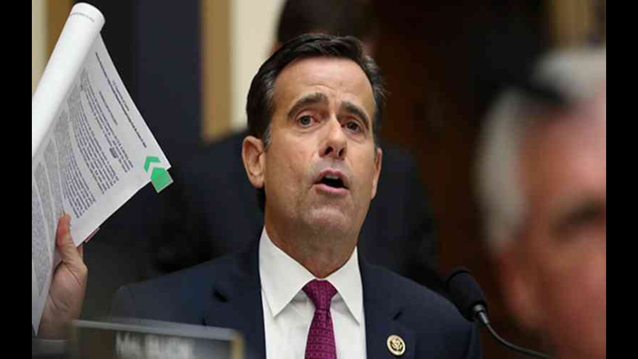 John Ratcliffe Offers Incisive Analysis of China's Hypersonic Missile Test, Destroys Biden and..