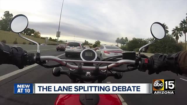 Two bills to focus on lane splitting in Arizona