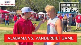 Brilyn-On-The-Street-Interviews: Alabama vs. Vanderbilt Game