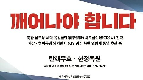#대한문국본#공산내각제반대#자유민주주의수호#한미동맹강화#남로당#선전선동#FreedomRally#SolidSKoreaUSAlliance#LiveFreeOrDie#NoCommunism
