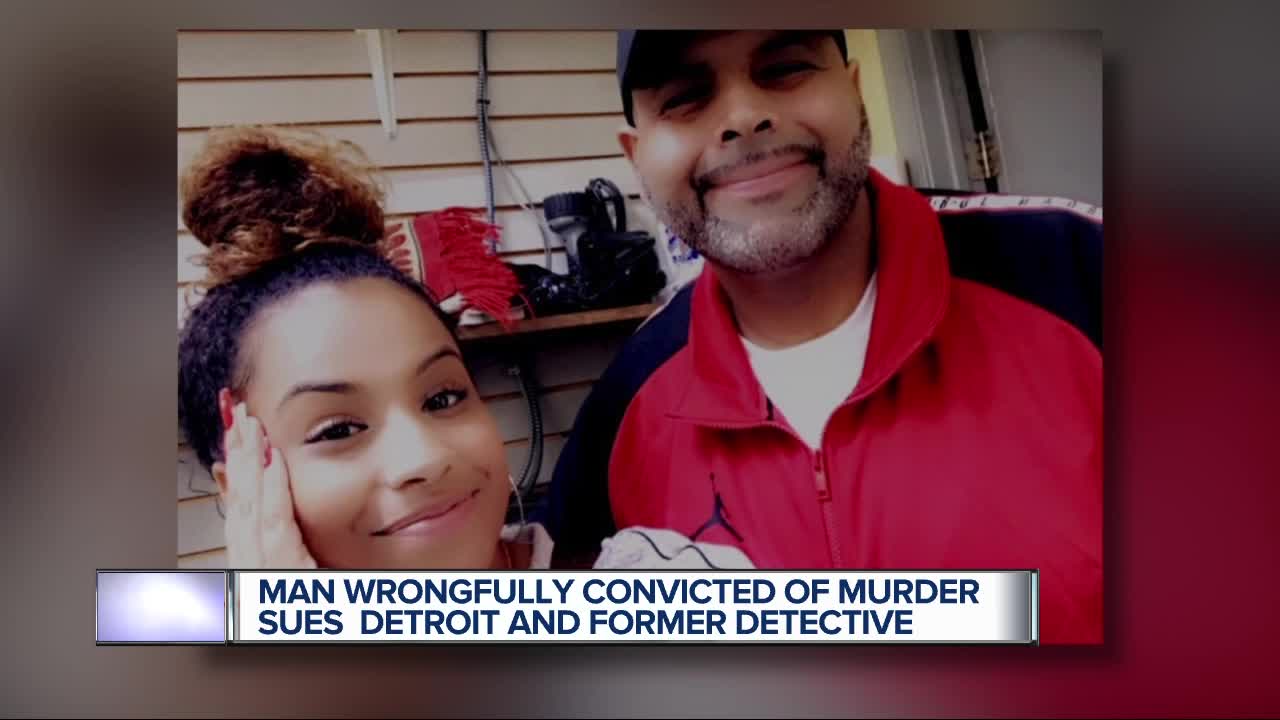 Man wrongfully convicted of murder sues Detroit and former detective