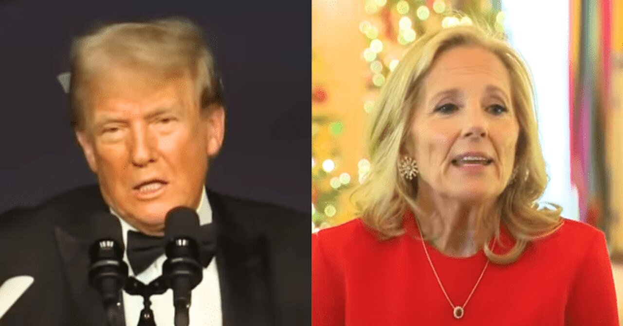 Trump Posts Flirtatious Fragrance ad After Viral Encounter With Jill Biden, MAGA Applauds President