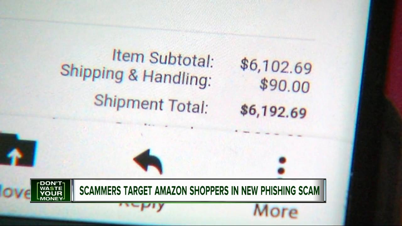 Scammers target Amazon in new phishing scam