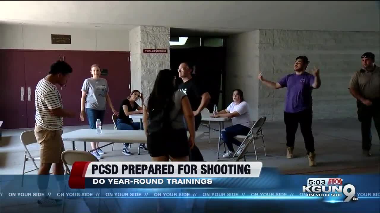 PCSD: Prepared for active shooter situation at moments notice