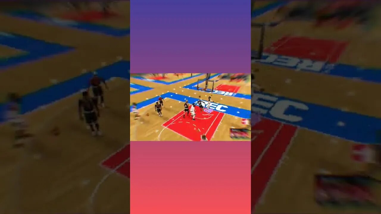 How Did He Jump That High??????#shorts #nba #2k #basketball