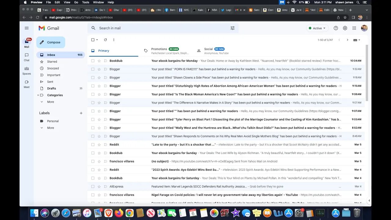 Blogs on Blogger Being Flagged for "Sensitive Content"