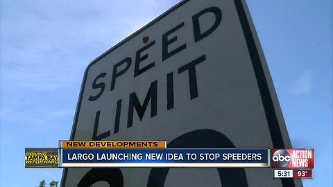 Largo launches new idea to pump the breaks on speeders