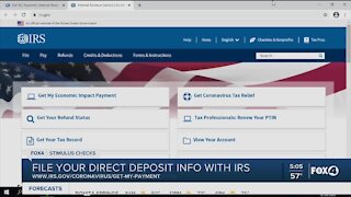 Preparing to receive your stimulus check