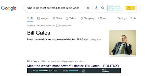 Bill Gates Google Search World Most Powerful Doctor Misleads Public Victor Hugo Interview