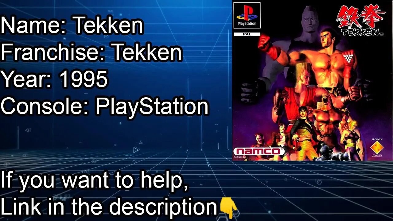 Tekken | 1995 | PlayStation | Kazuya Mishima & Devil Kazuya