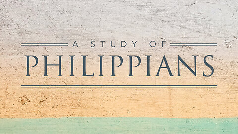 Philippians 1 - Joy In Partnership