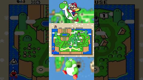 Secreto na Casa do Yoshi no Super Mario World #supermario #yoshi #mario #viral #gaming #shorts