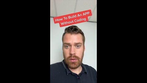 How to build an app without coding