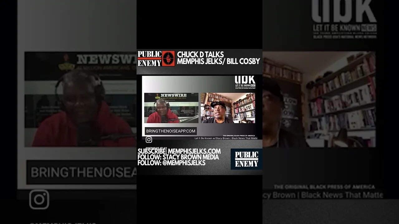 Chuck D Talks Memphis Jelks / Bill Cosby On Let It Be Known News With Stacy Brown #billcosby #chuckd