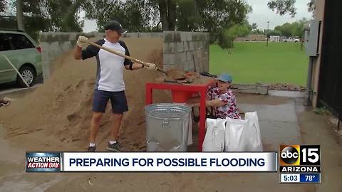 How to prepare for possible flooding around the Valley