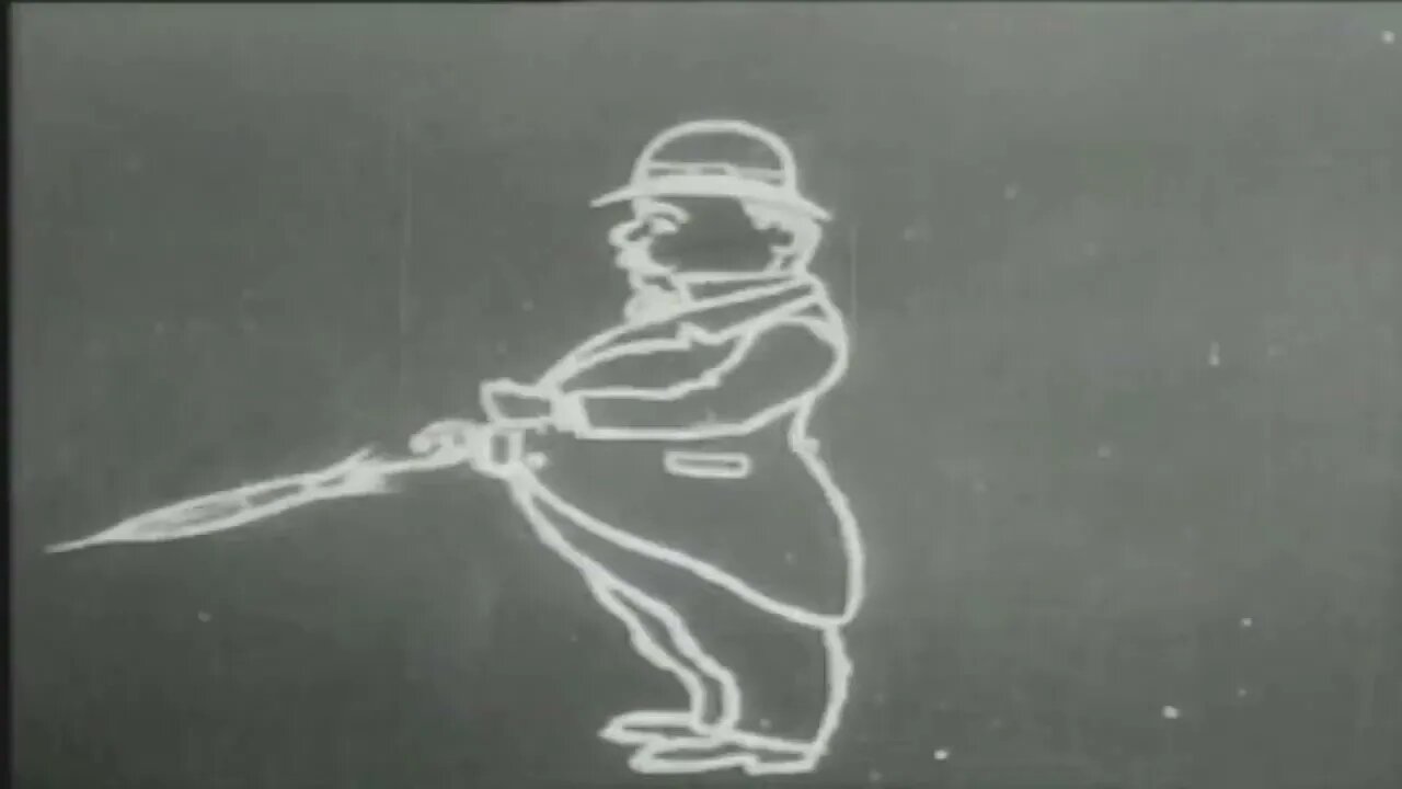 Humorous Phases of Funny Faces (1906) First Animation In Film