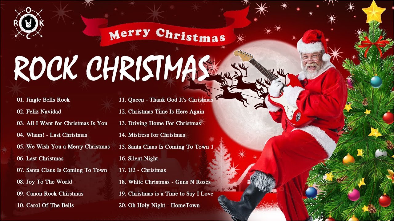 Best Rock Christmas Music | Rock Christmas