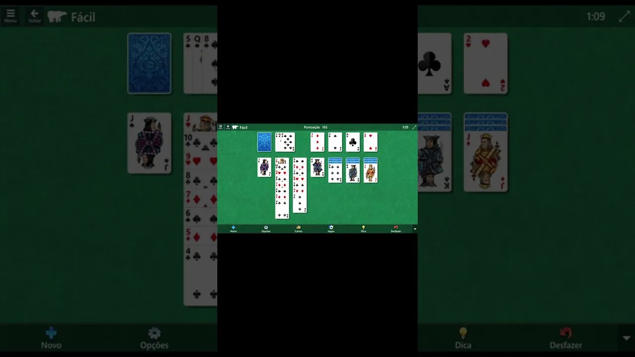 Microsoft Solitaire Collection Klondike EASY Level # 245 #shorts