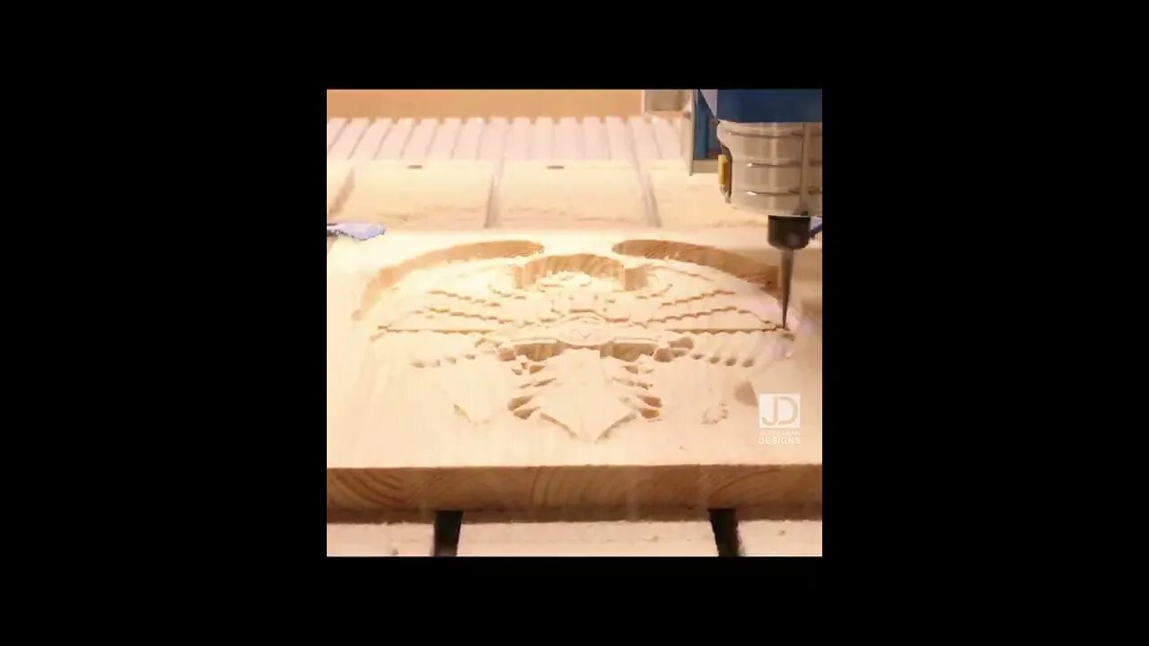 Carved Eagle Time-lapse