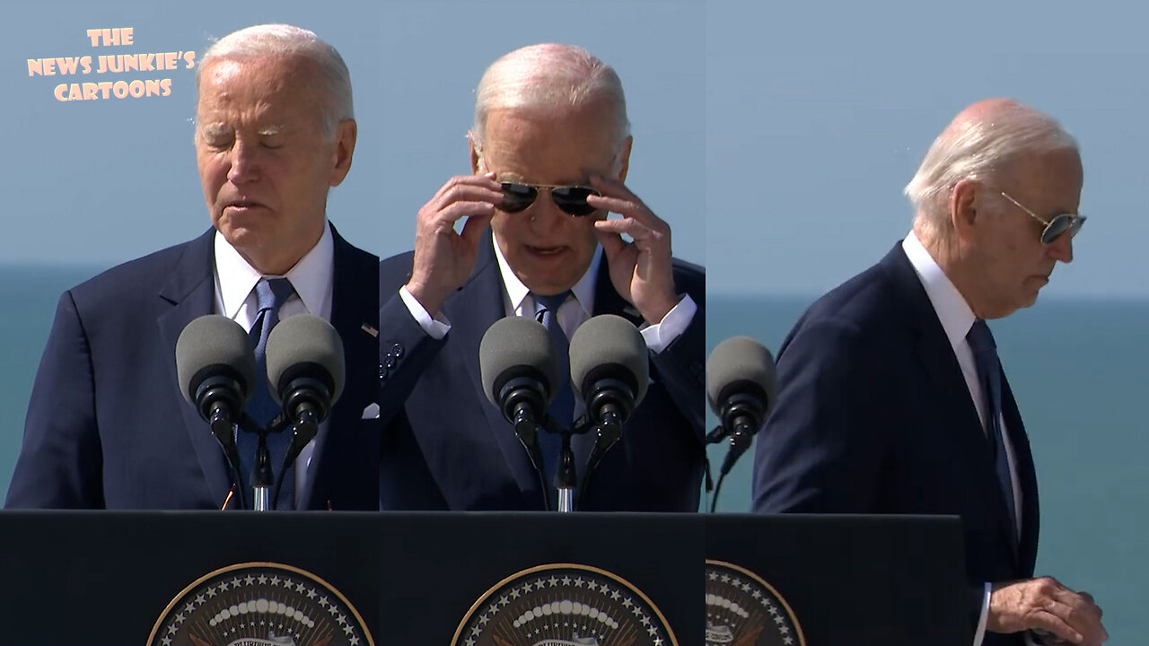 Biden Teleprompter Show: "We talk about democracy ... we don't talk about is how hard it is, how many ways we're asked to walk away, how many instincts are to walk away, the most natural instinct is to walk away..."