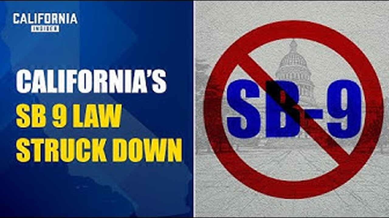 California ‘Duplex’ Law SB-9 Allowing 4 Homes on A Lot Struck Down. Jim Righeimer