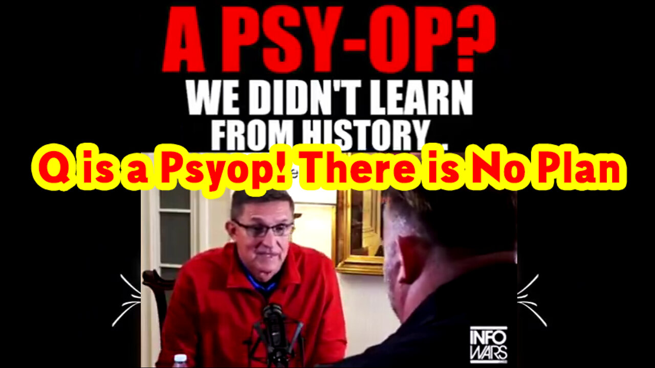 Q is a Psyop! There is No Plan