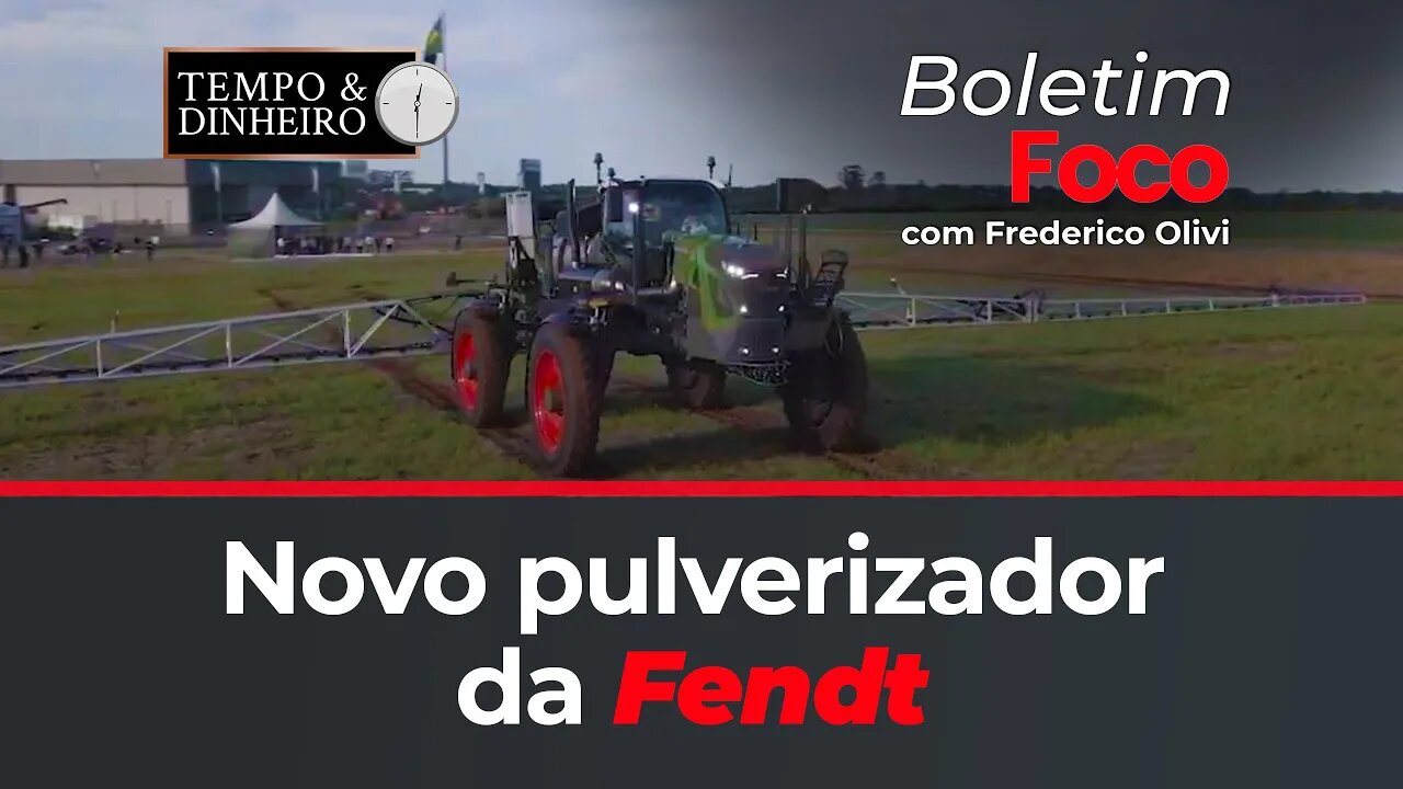 Novo pulverizador da Fendt