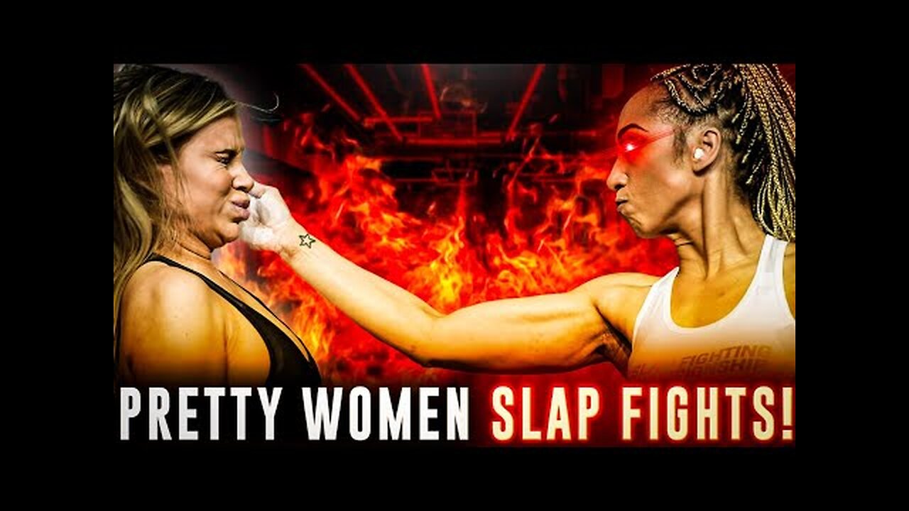 Top 10 Most BRUTAL woman SLAP fights in history!🥰😍