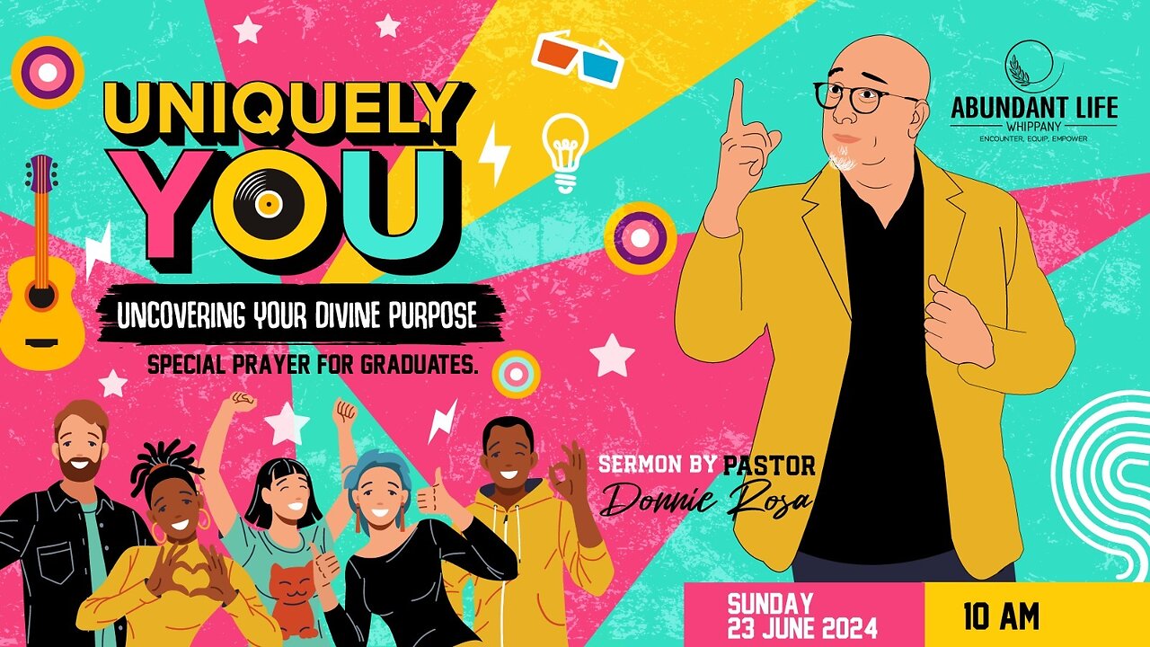 Uniquely You | Uncovering Your Divine Purpose | Pastor Donnie Rosa