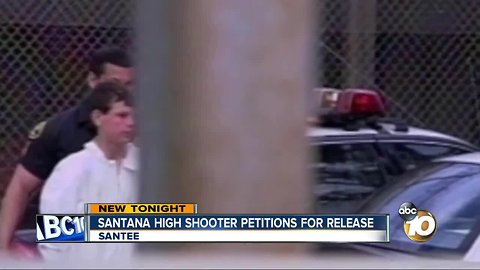Santana High shooter petitions for release