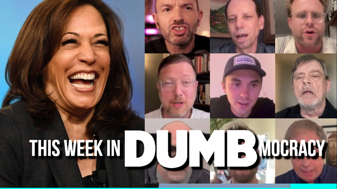 This Week in DUMBmocracy:"White Dudes For Harris" May Be The CRINGIEST Group Ever!