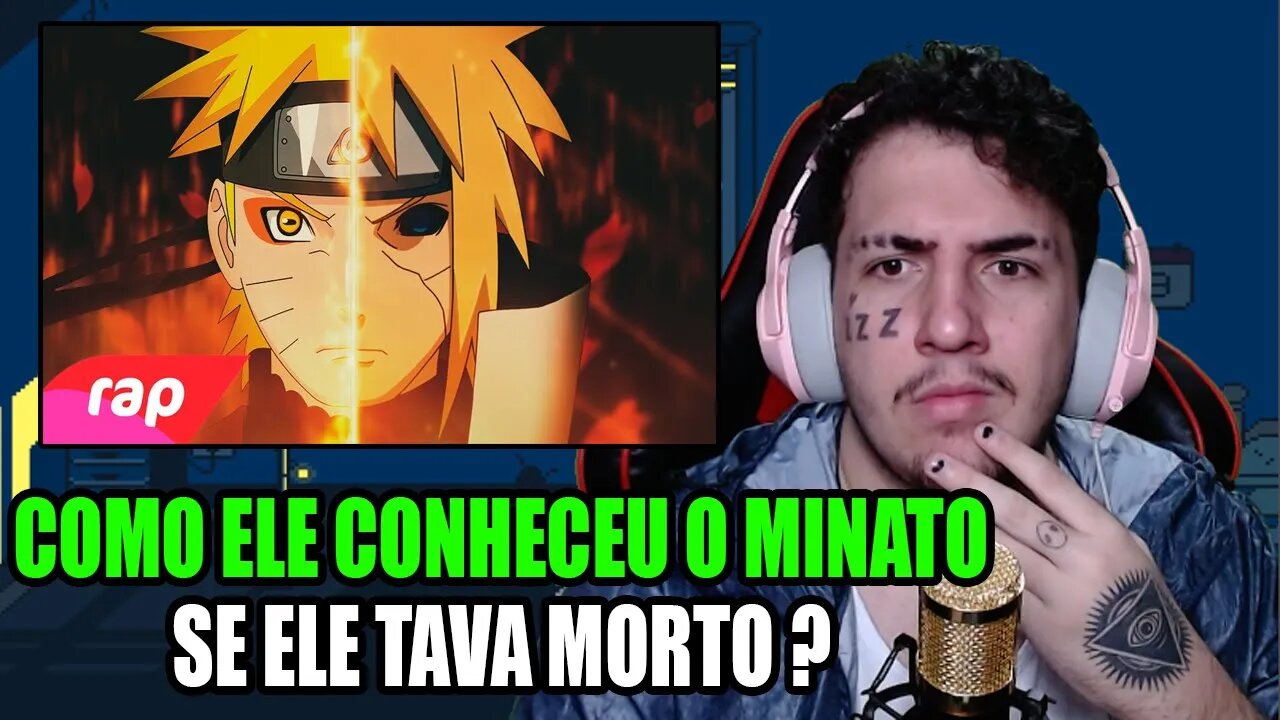 (PRECISO VER NARUTO!!) REACT Rap do Minato e Naruto - A CANÇÃO DE PAI E FILHO | NERD HITS | REAGINDO