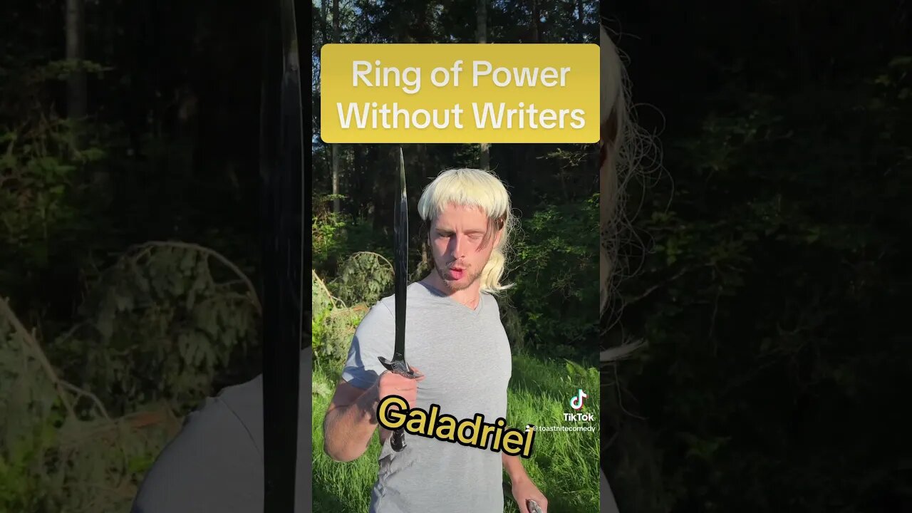 If The Writers Strike Continues: Rings of Power #shorts #lotr #writers #funny