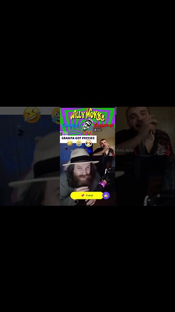 "F**KING HILARIOUS" INSANE GRANDPA TROLL, GUY CHANGES VOICE, GRAMPA DUELS WITH DONALD DUCK ON MONKEY