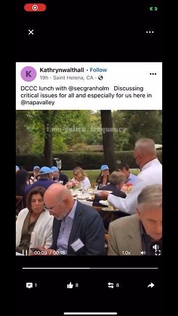 Nancy Pelosi with her friends in the middle of a pandemic while Afghanistan is burning