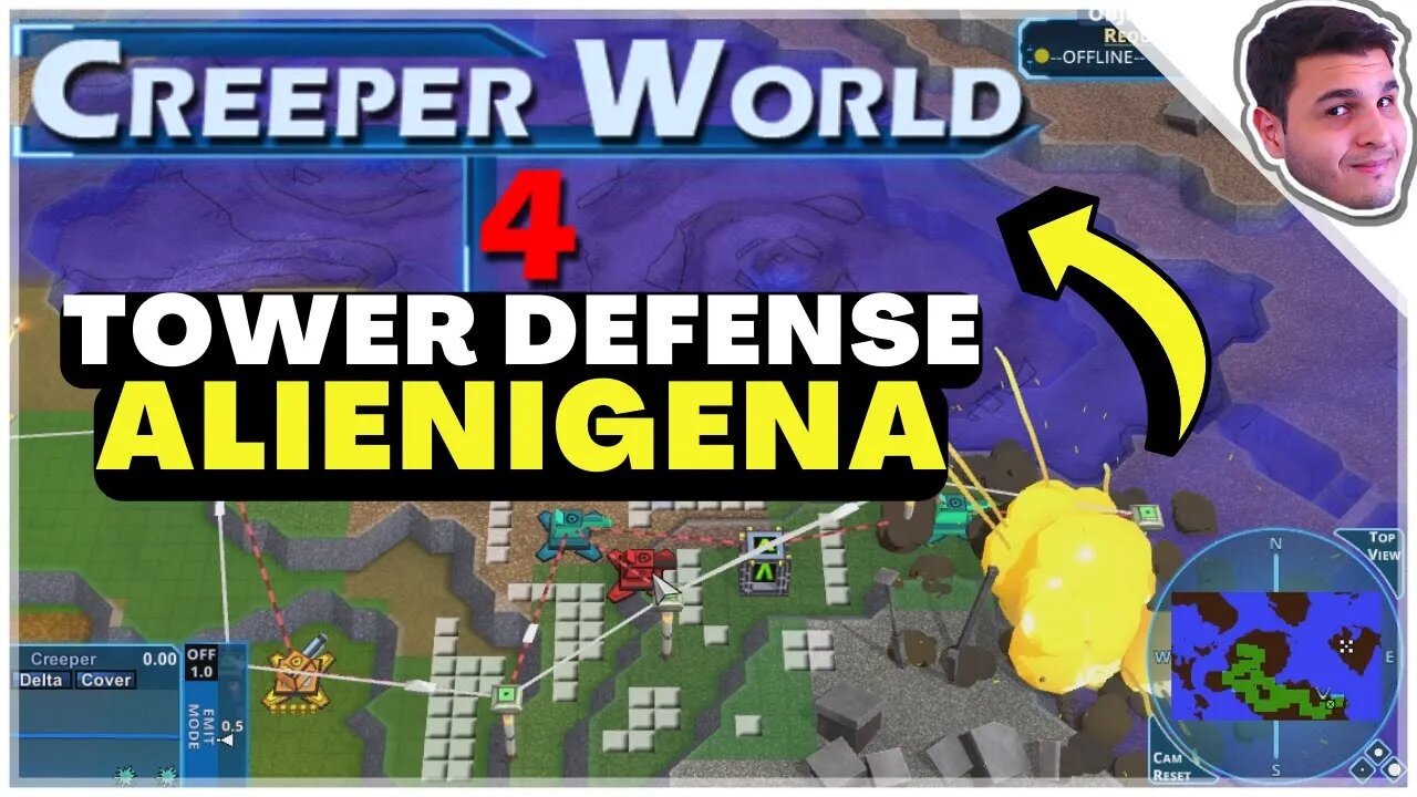 Temos que IMPEDIR os ALIENIGENAS | Creeper World 4