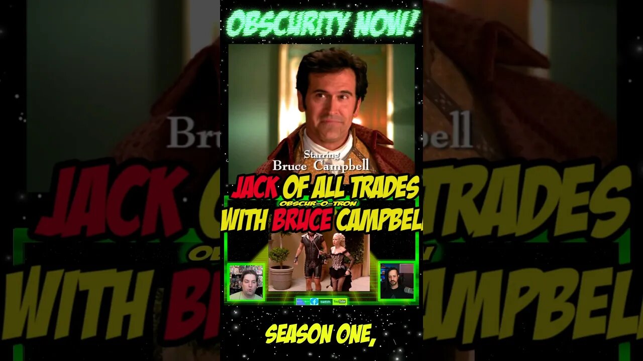 did you watch Jack of All Trades with #brucecampbell? @WrestlingWithGaming #evildead #podcast