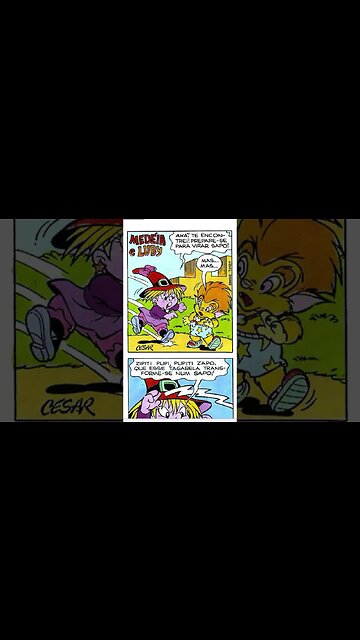 A Turma Do Arrepio Medéia E Luby [Pause o Vídeo Caso Não Consiga Ler]