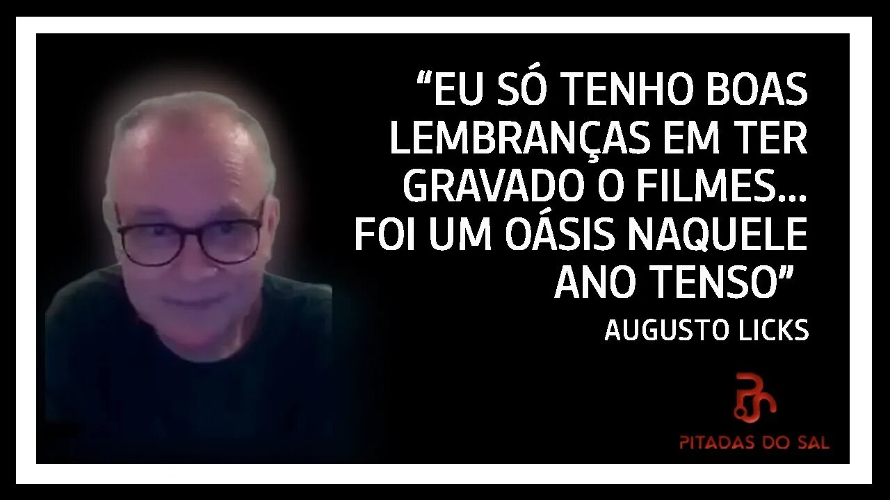 Augusto Licks conta que as gravações do Filmes de Guerra e Canções de Amor é de boas lembranças