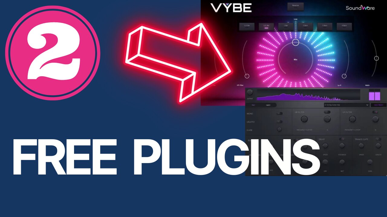 2 FREE PLUGINS VIZE & TIZE SYNTH & FX LIMITED TIME HipHop, Trap, RnB, Pop, EDM lofi