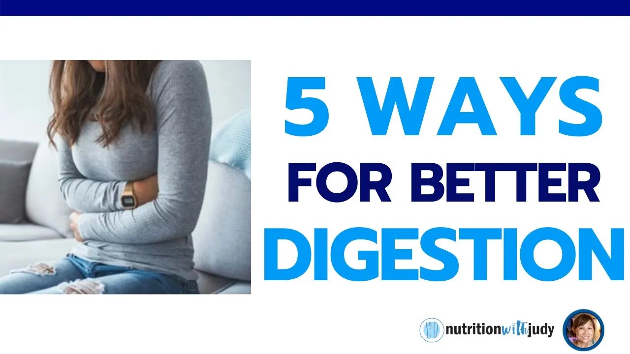 How to Improve Digestion (5 Easy Steps)