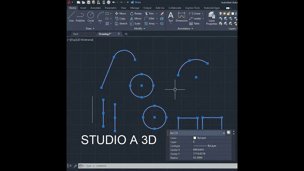 Propriedades Rápidas (Quick Properties) - AutoCAD 2022