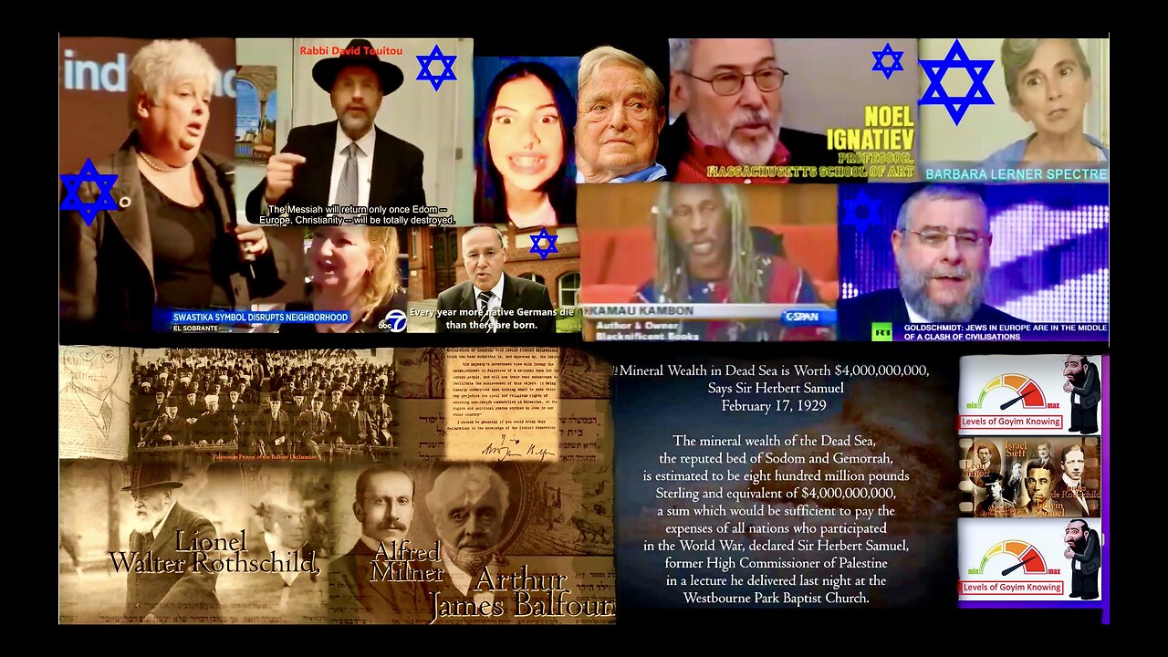 Video Evidence Jews Want To Kill Christians Genocide All Non Jews Rothschild Israel Hidden History