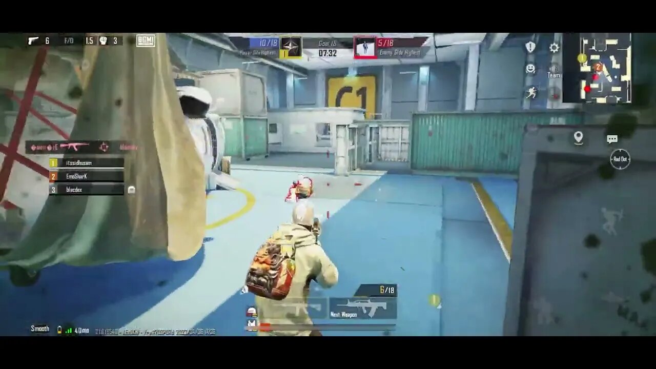 TDM : Team death match Gungame ON BGMI 
