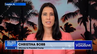 Trump Lawyer Christina Bobb Reacts to Mar-a-Lago Affidavit Hearing