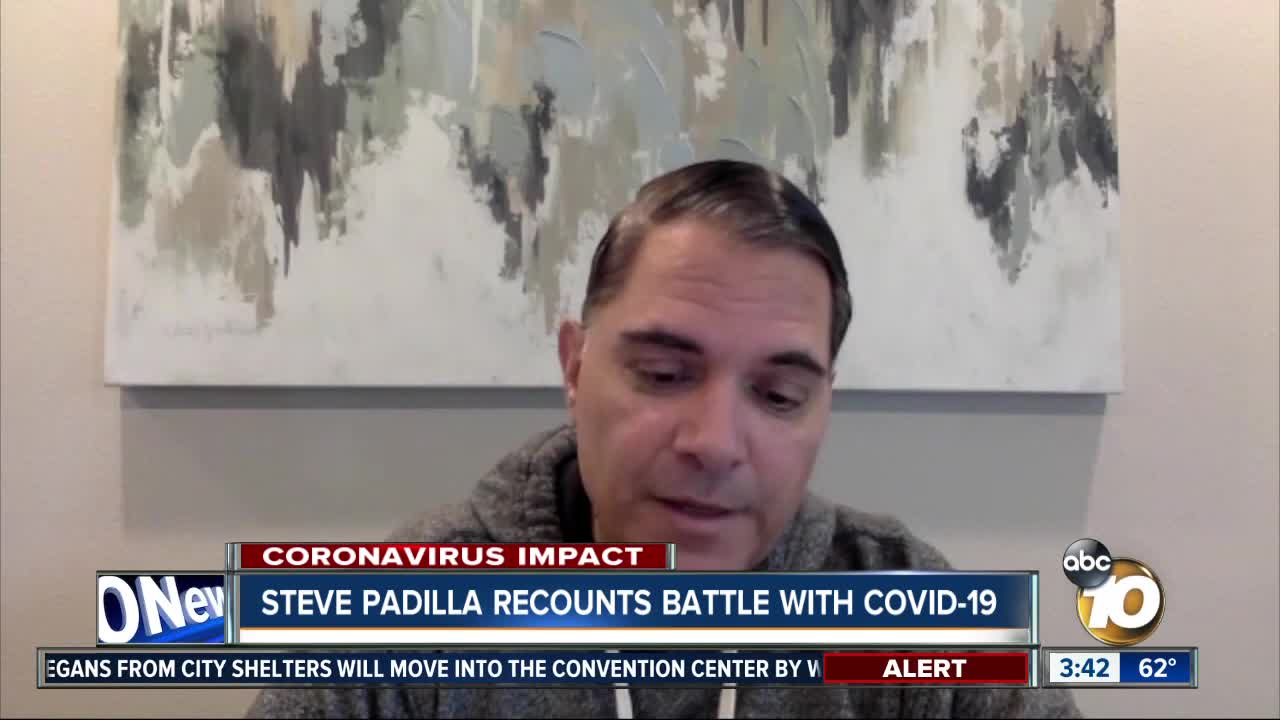 Steve Padilla recounts battle with COVID-19