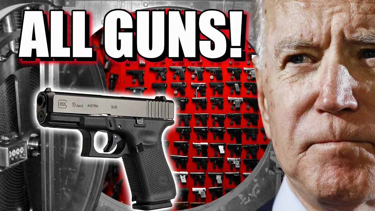 Biden Demands All Guns Be Locked Away In Press Release!!!