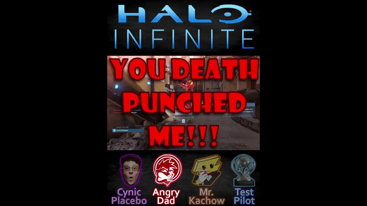 Back of the Noodle DEATH PUNCH! | Halo Infinite #collab #shorts