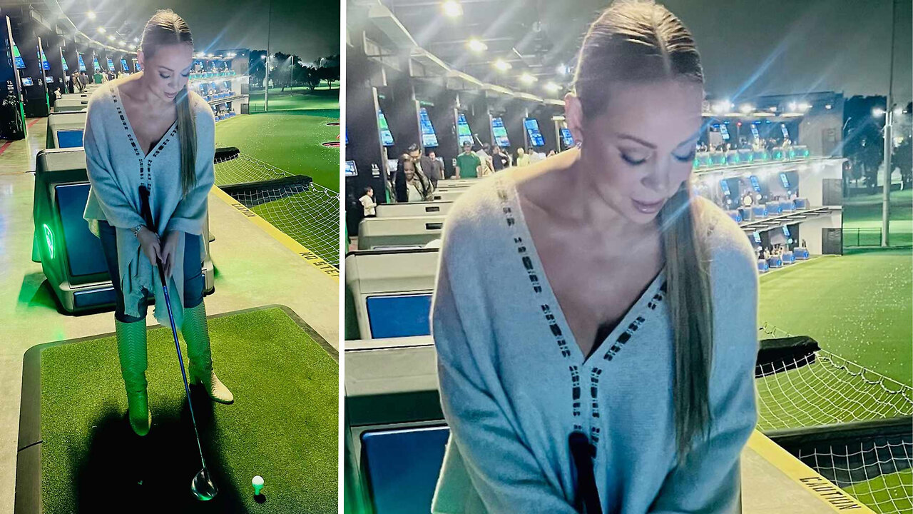 Mariah Carey Plays Mini Golf in Style, Sporting Knee-High Boots and Glamorous Look