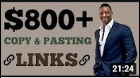 Make $800+ A DAY Online For FREE Copy & Pasting Links! How To Make Money Online